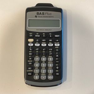 Texas Instruments BA II Plus Business Analyst Calculator